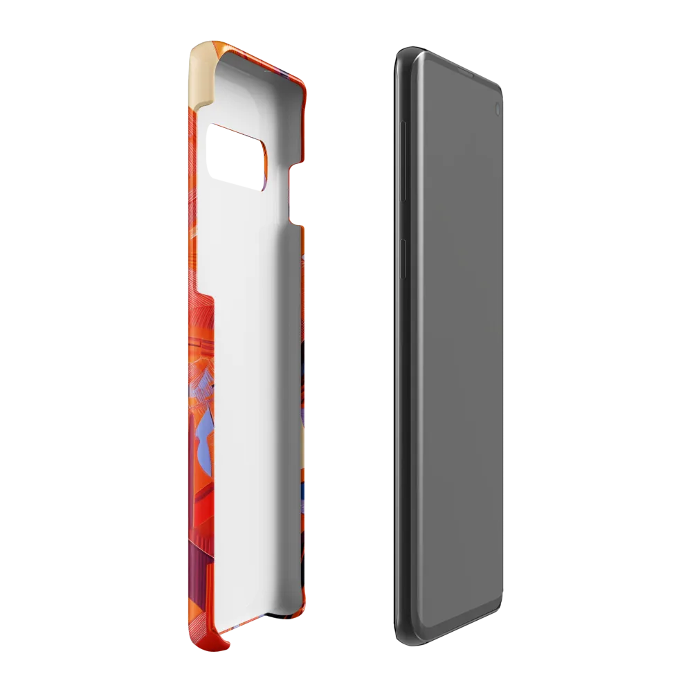 Vibrant Geometry | Phone Case |  S10 Plus | Snap Case | Glossy