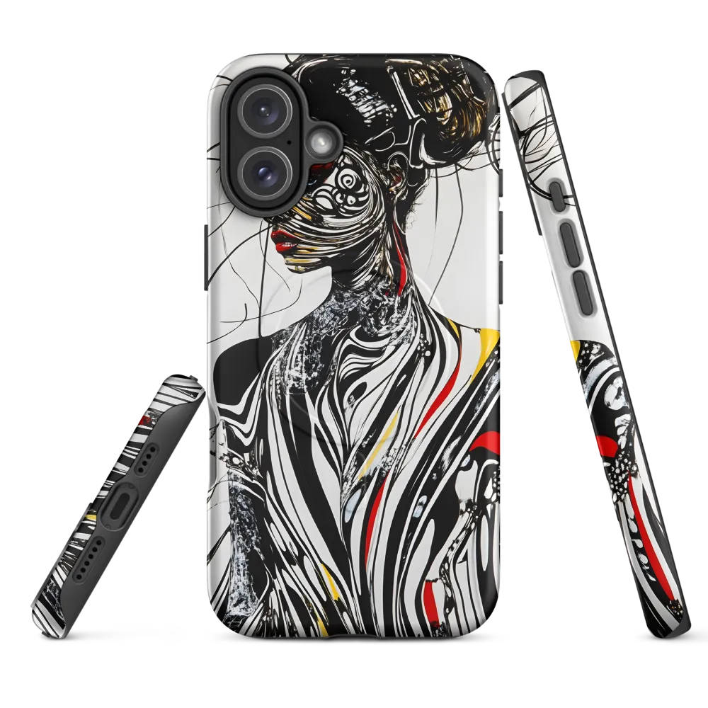 Whispers of the Abstract | Phone Case |  16 Plus | MagSafe® Tough Case | Matte