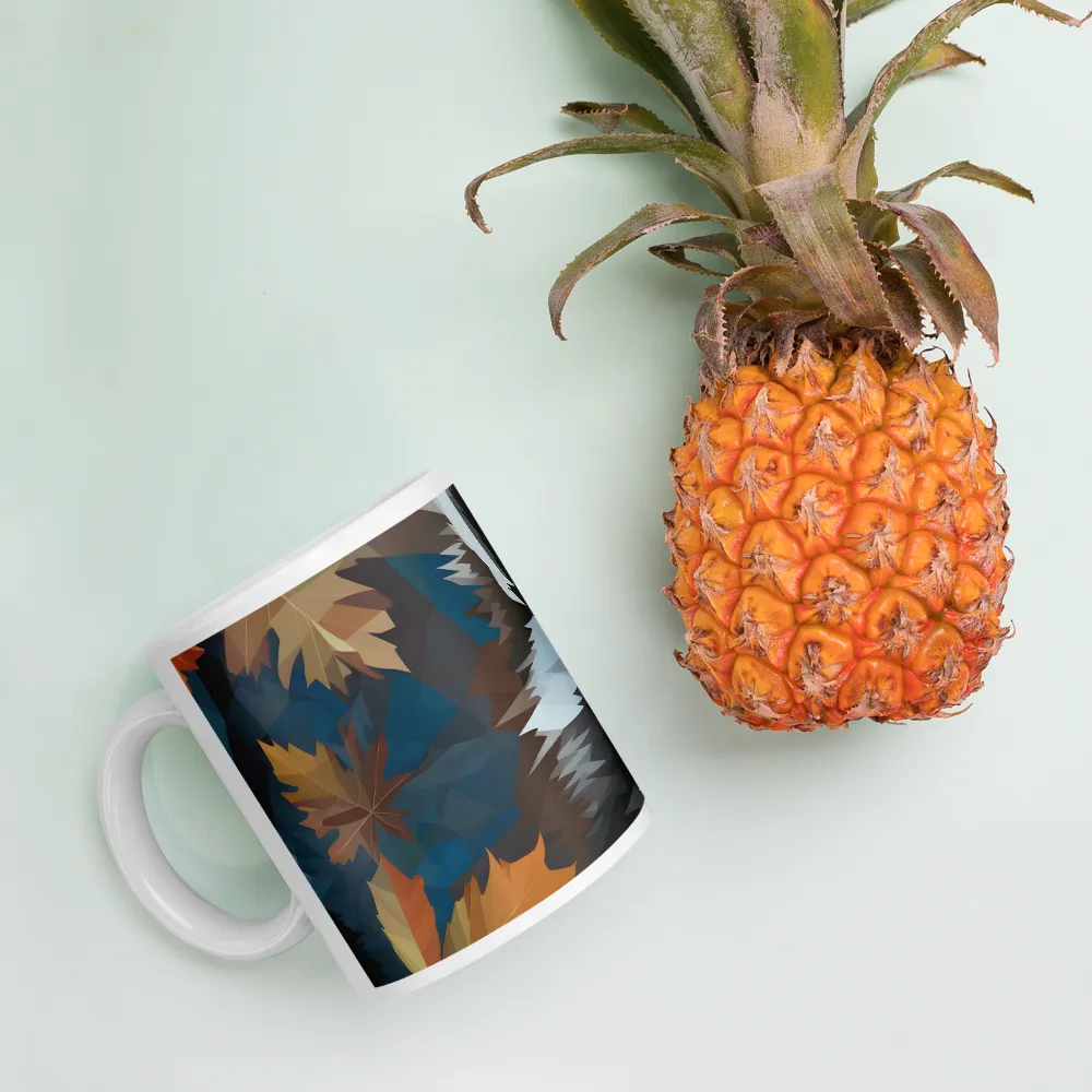 Whispers of Autumn: The Raccoon's Gaze | Mugs | Multiple Sizes & Colors