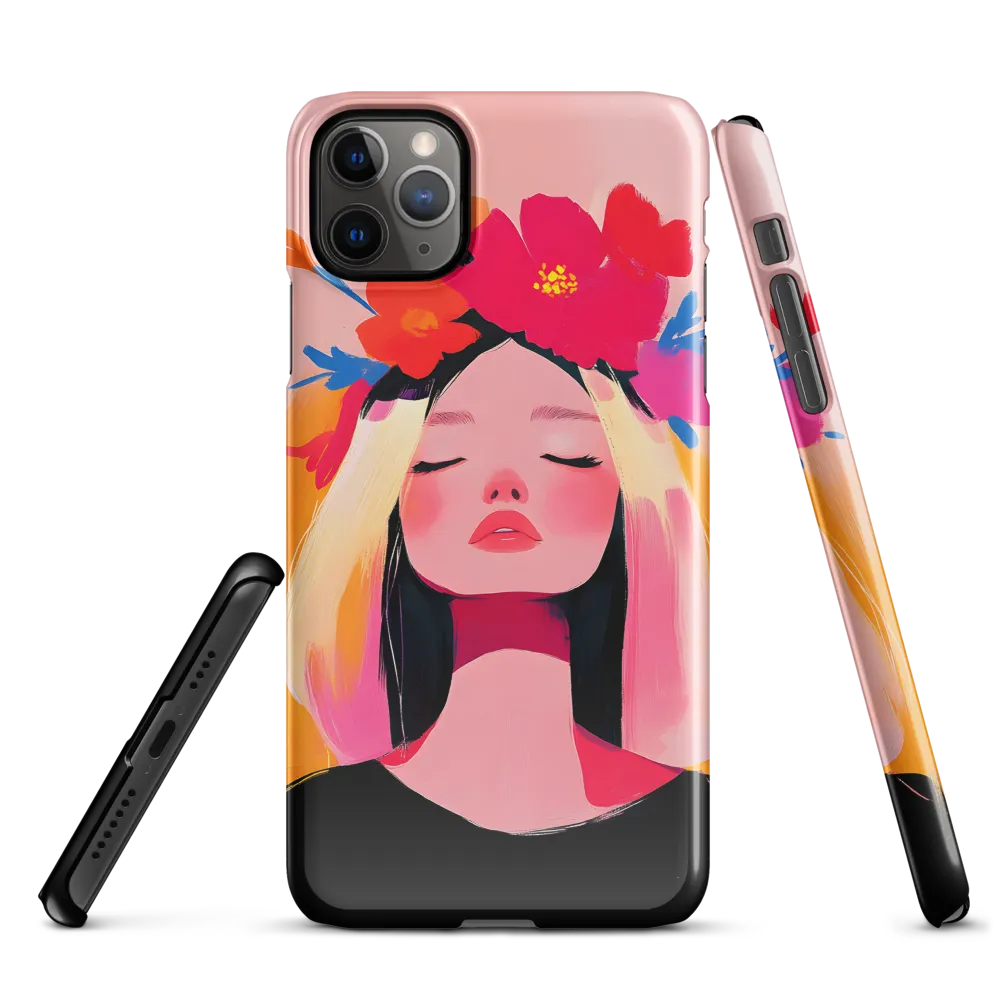 Floral Serenity | Phone Case |  11 Pro Max | Snap Case | Glossy