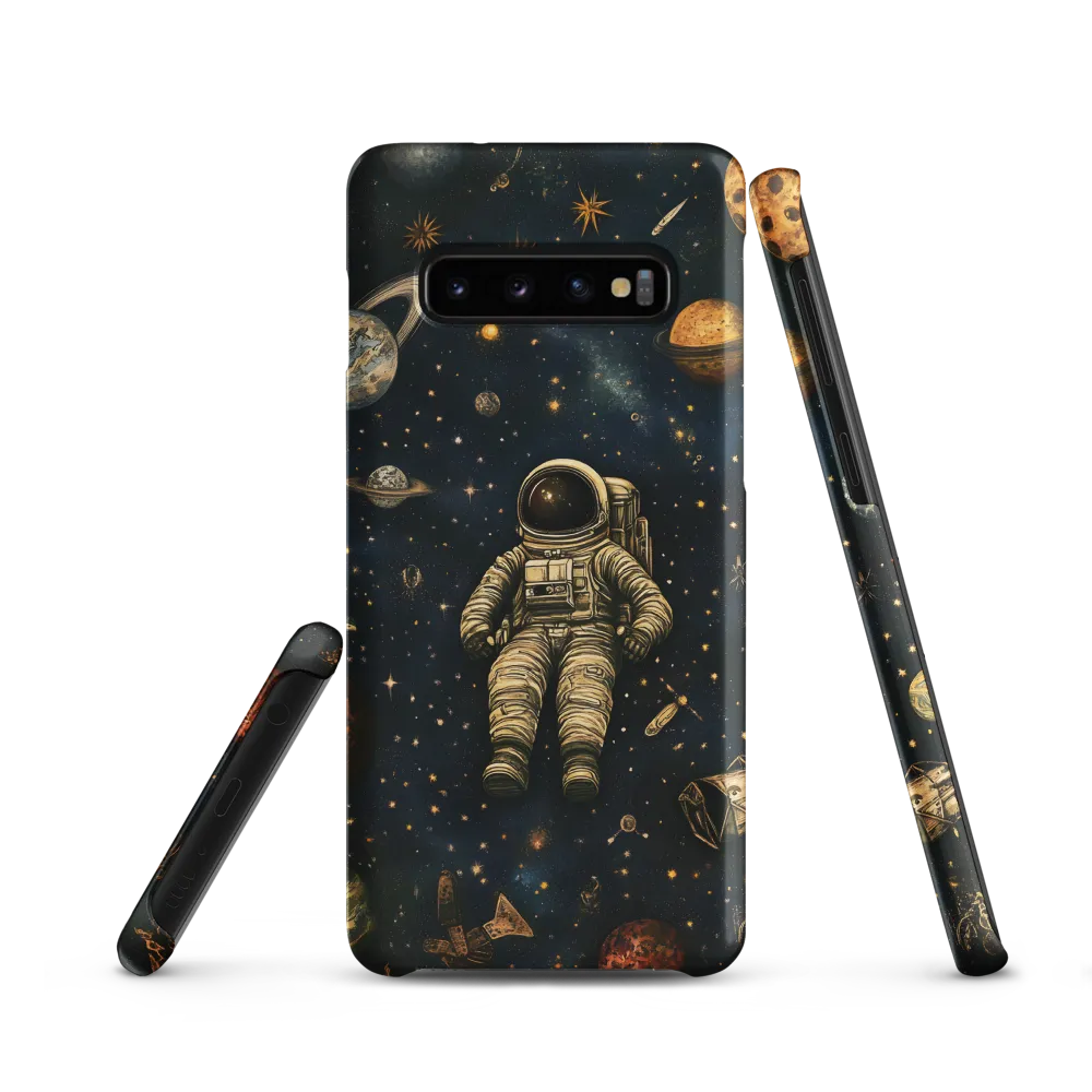 Cosmic Voyage: An Astronaut's Solitude