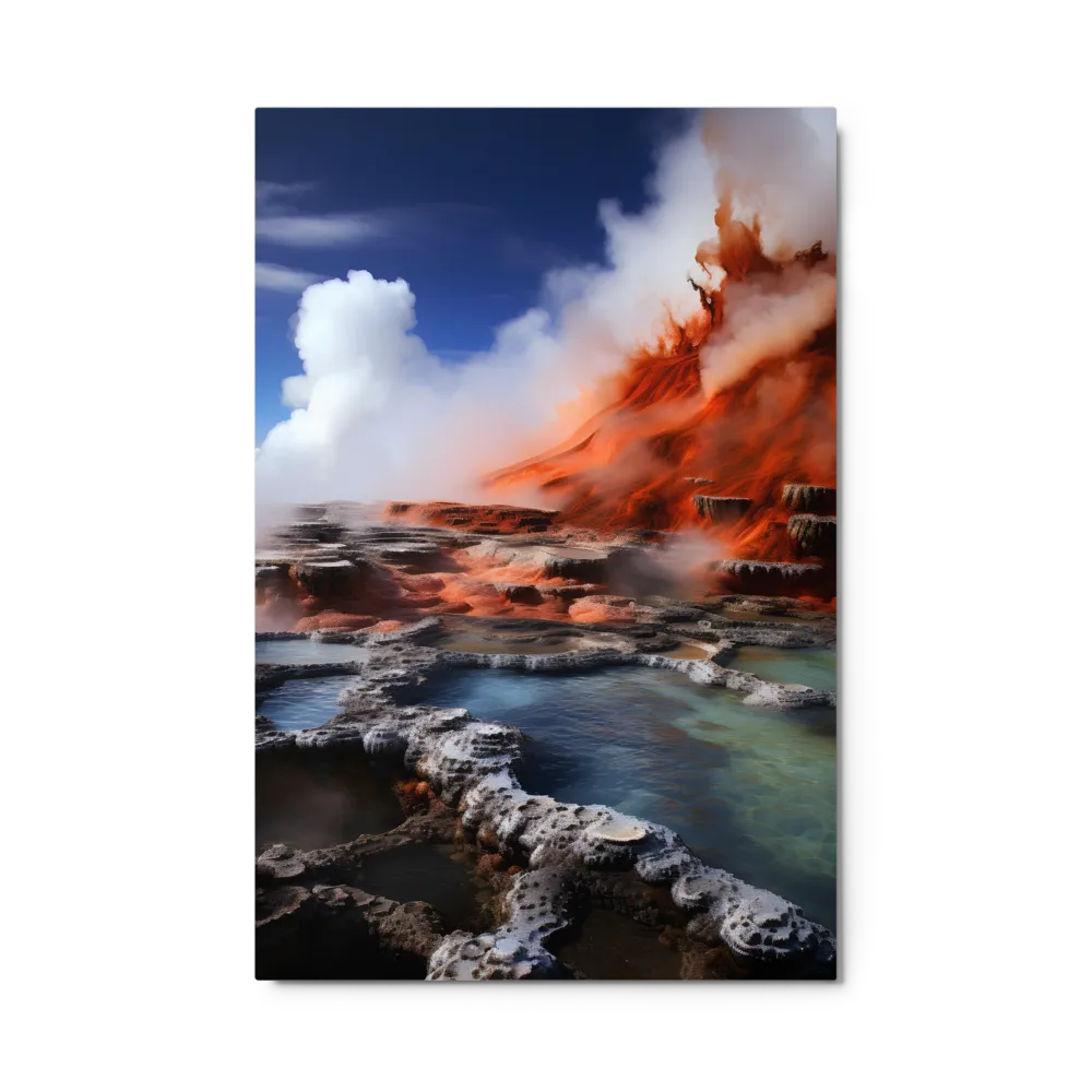 Nature's Fury: The Volcano's Expression