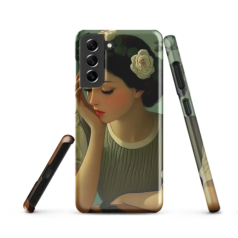 Whispers of Serenity | Phone Case |  S21 | Snap Case | Glossy