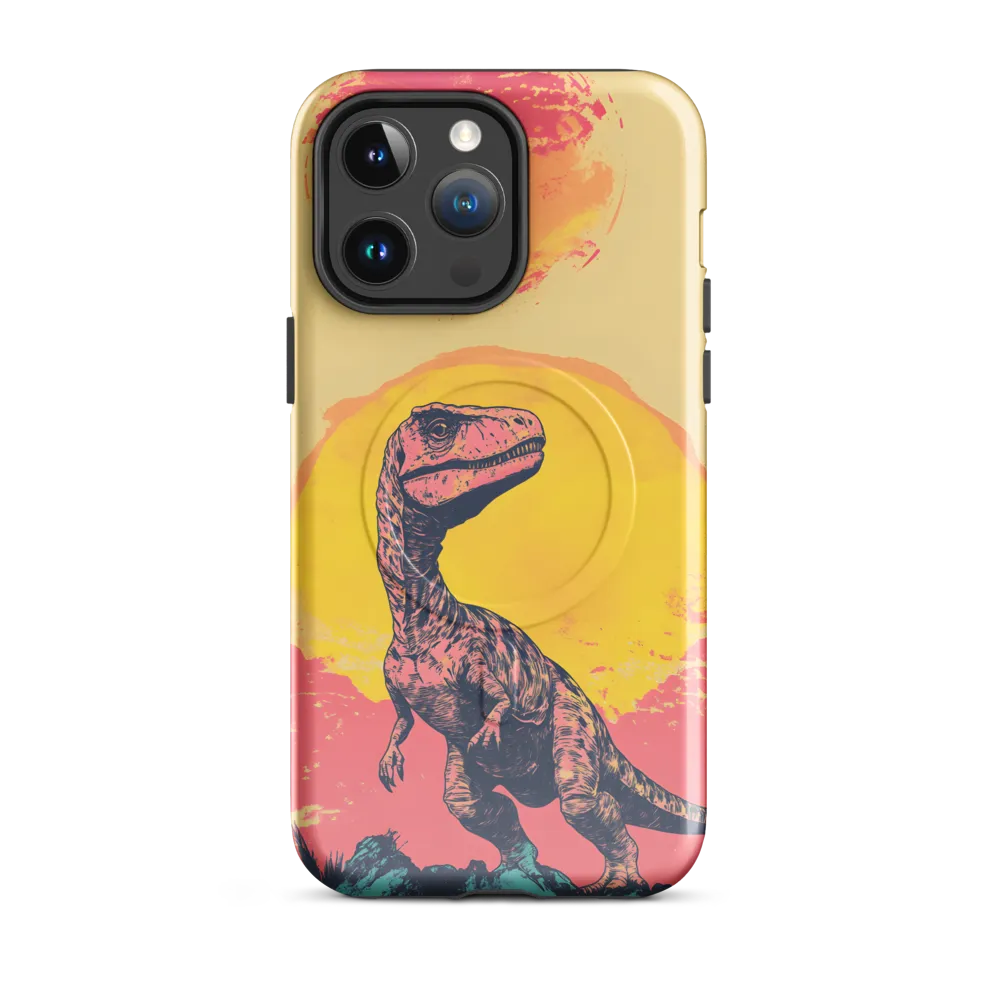 Majestic Dinosaur at Sunrise