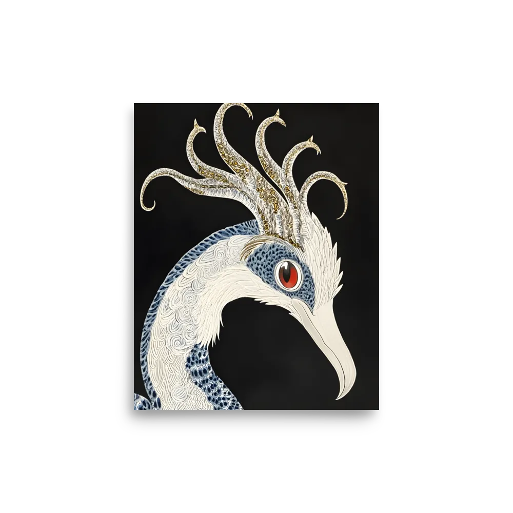 Elegance of the Majestic Peacock | Poster | 8″×10″