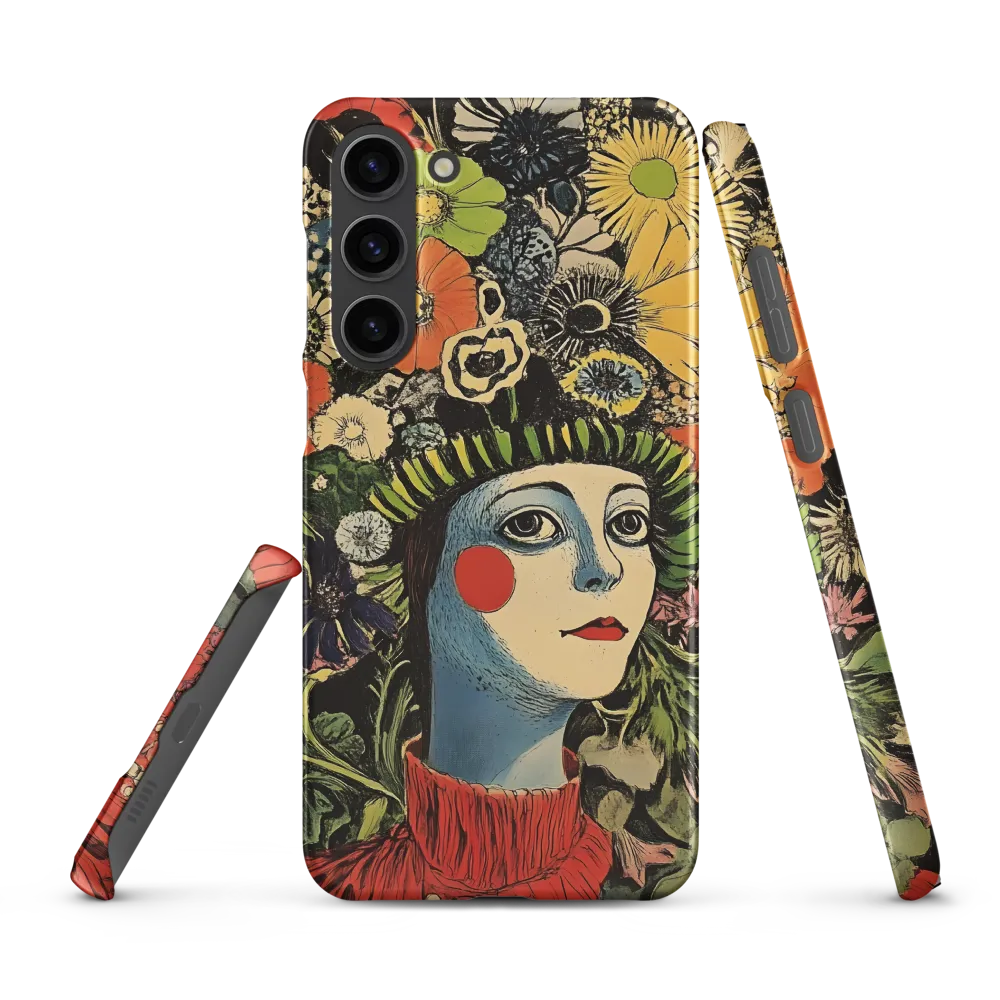 Floral Whimsy: A Portrait of Nature's Embrace