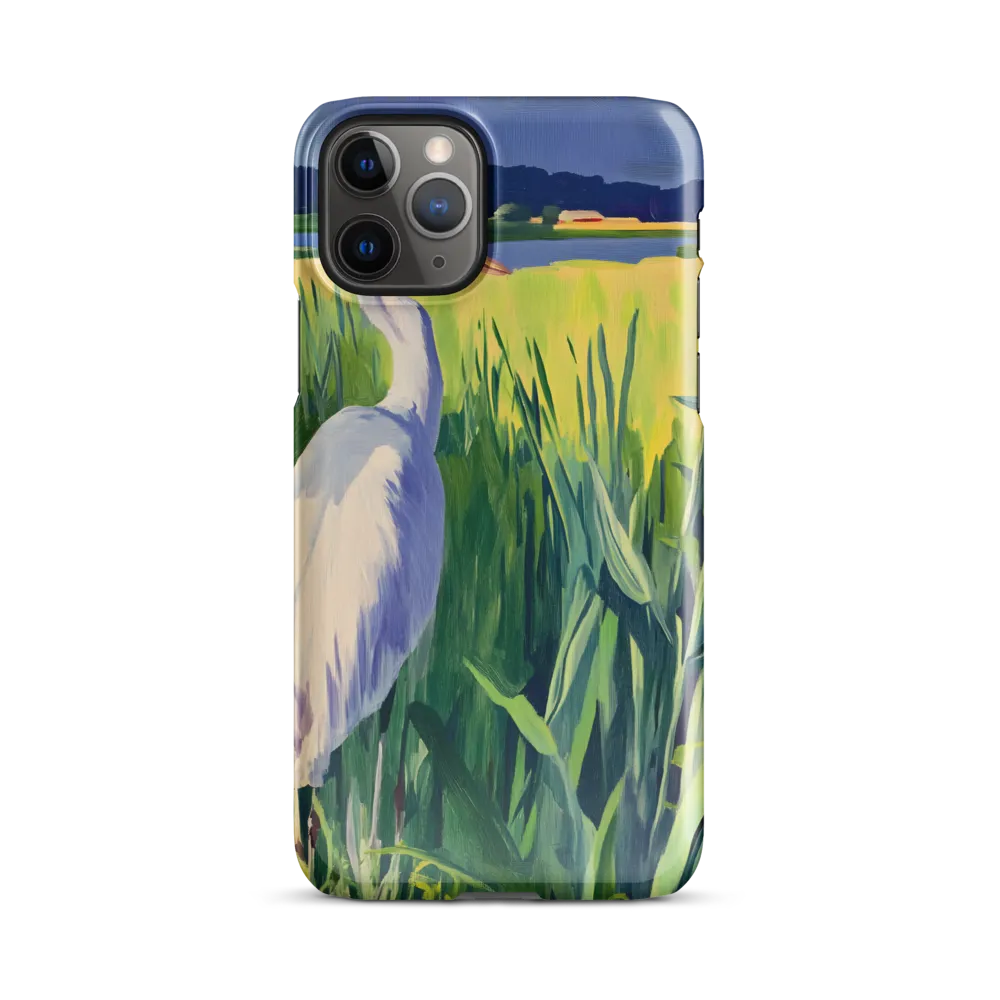 Graceful Presence: The Heron in the Meadow