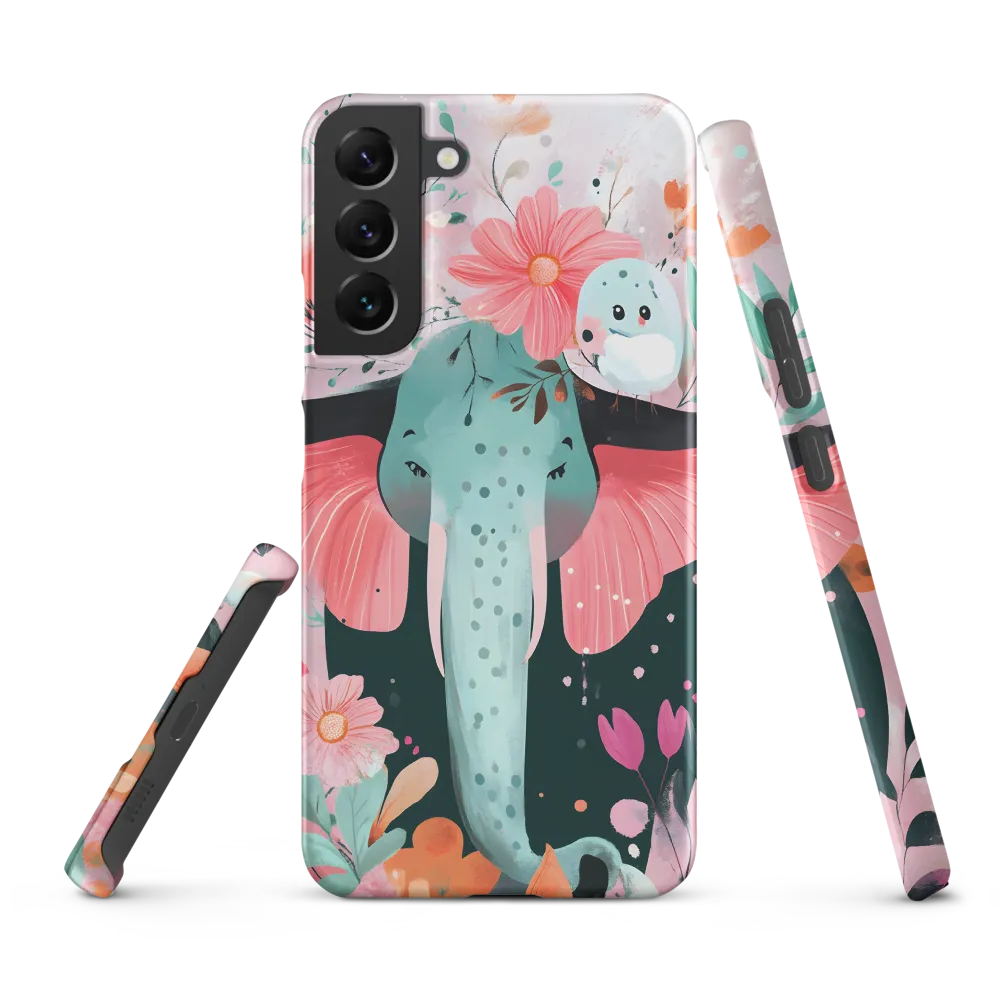 Whimsical Elephant in Bloom