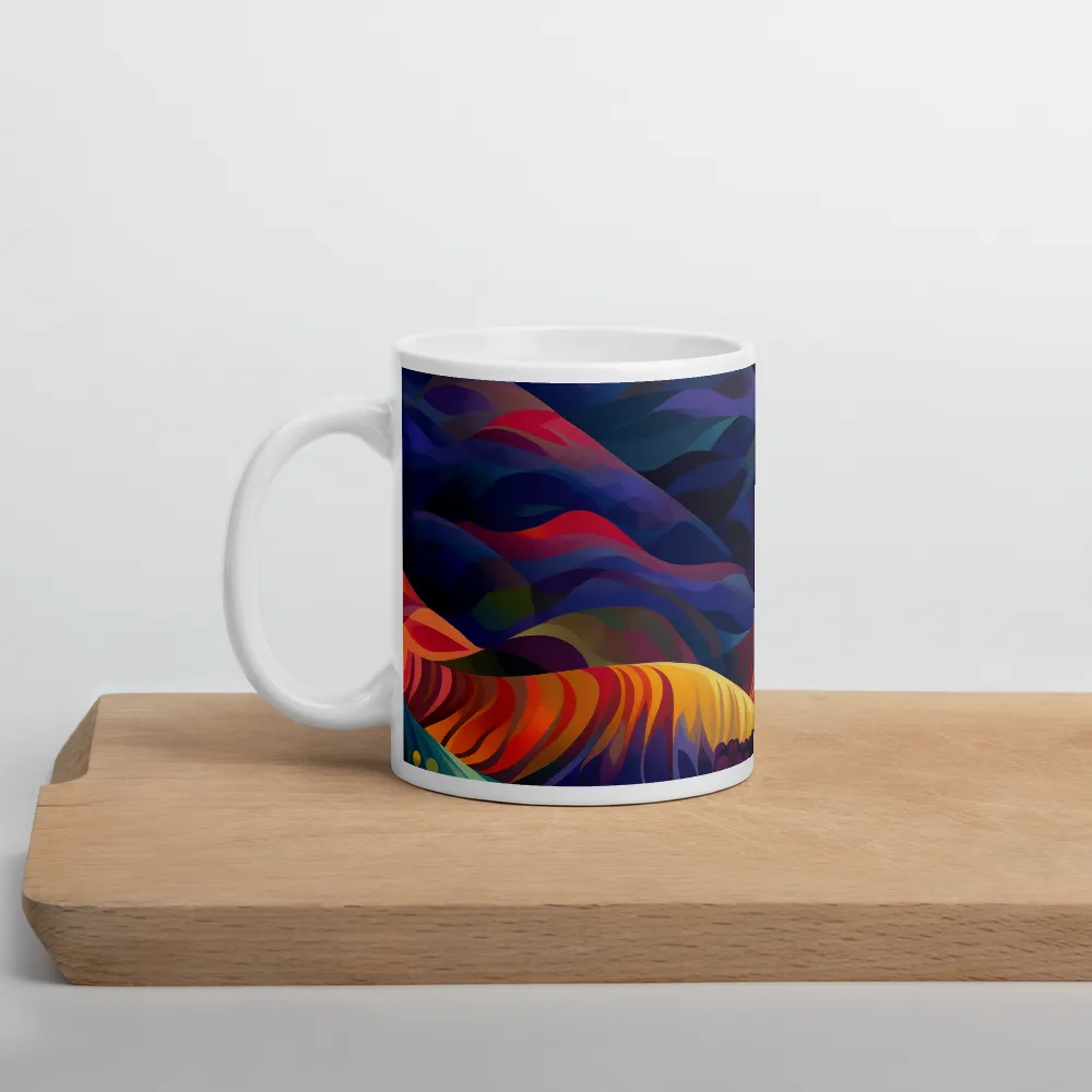 Energizing Twilight | Mug with White inside | 11 oz