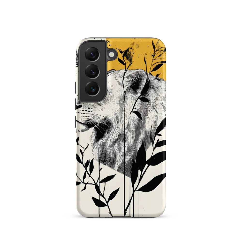Regal Serenity: The Lion and Flora