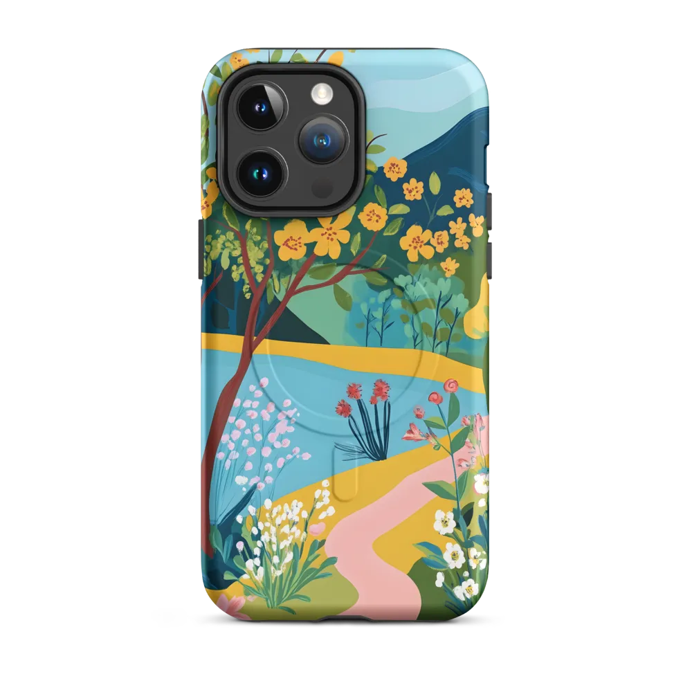 Blossoms by the Tranquil Waters