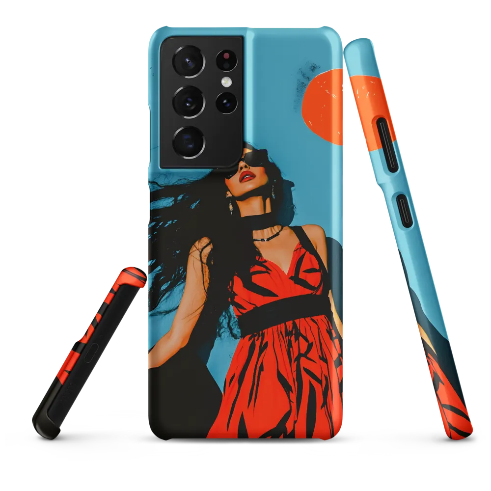 Sunset in Fashion: A Modern Portrait