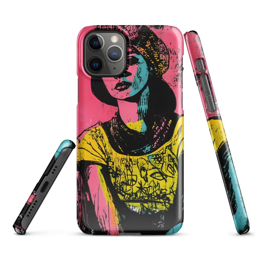 Urban Elegance: A Graffiti Portrait