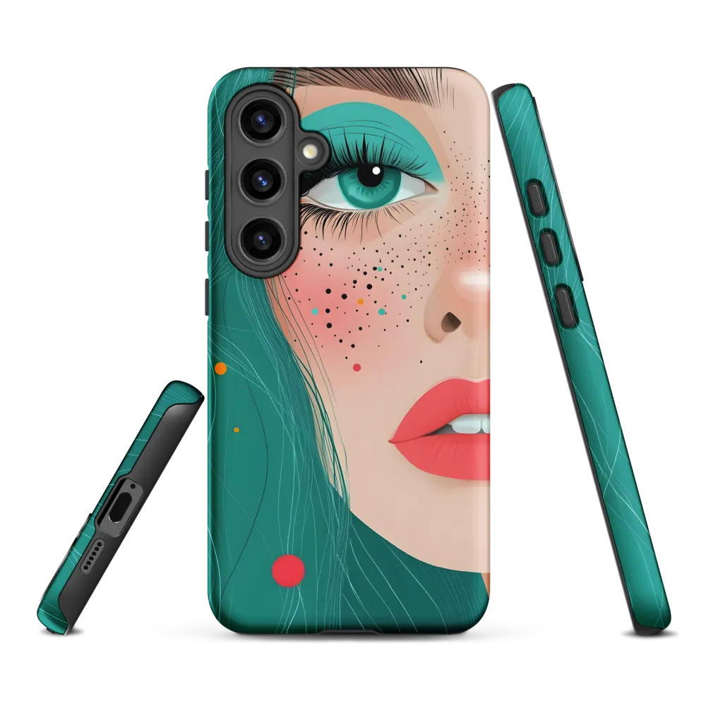 A Playful Portrait: Turquoise Temptation