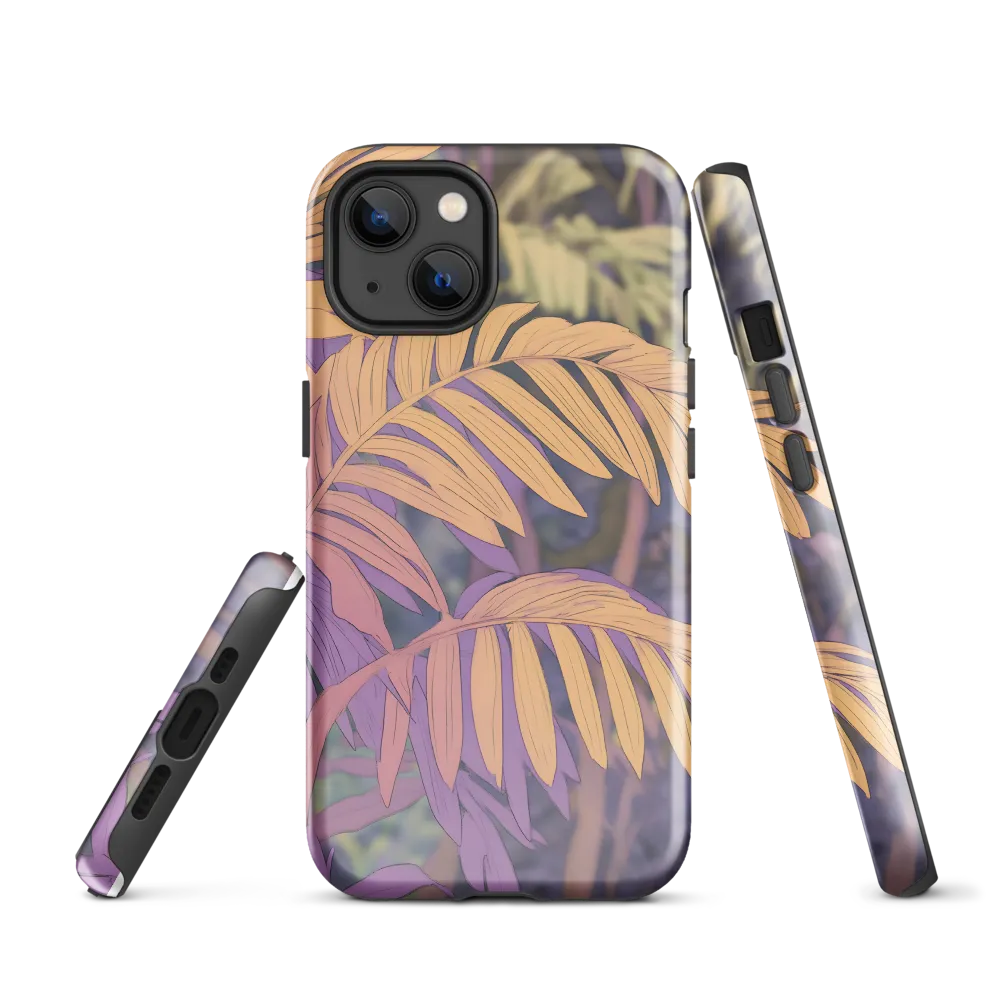 Harmonious Leaves in Digital Twilight