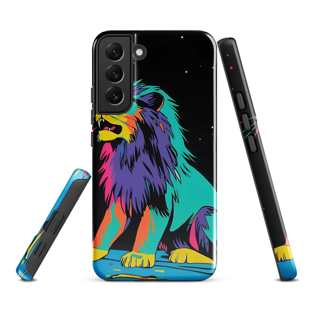 Roaring Colors: The Neon Lion