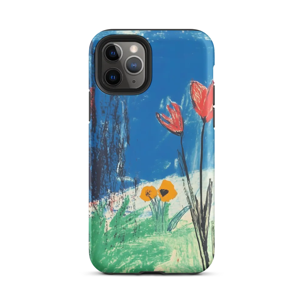 Joyful Blossoms in Blue