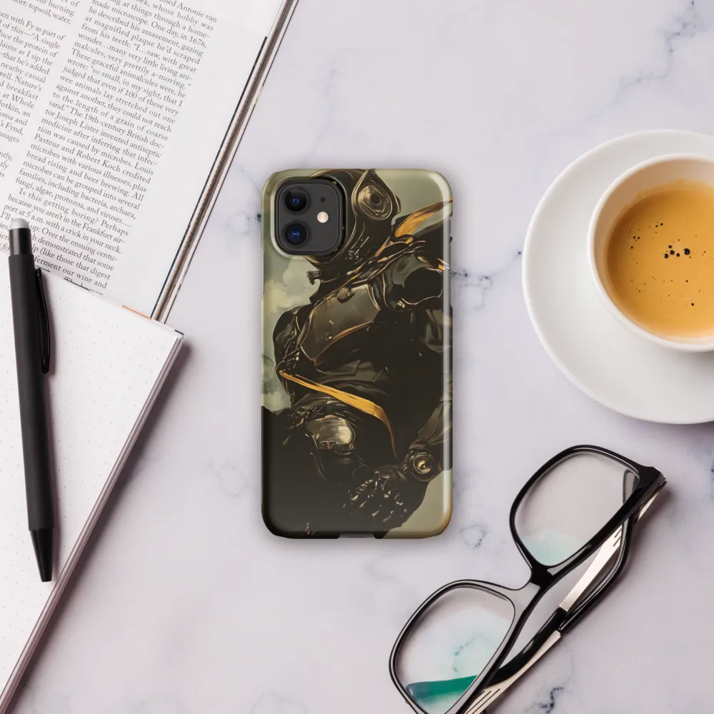 Ethereal Explorer: The Enigmatic Astronaut | Phone Case |  11 | Snap Case | Glossy