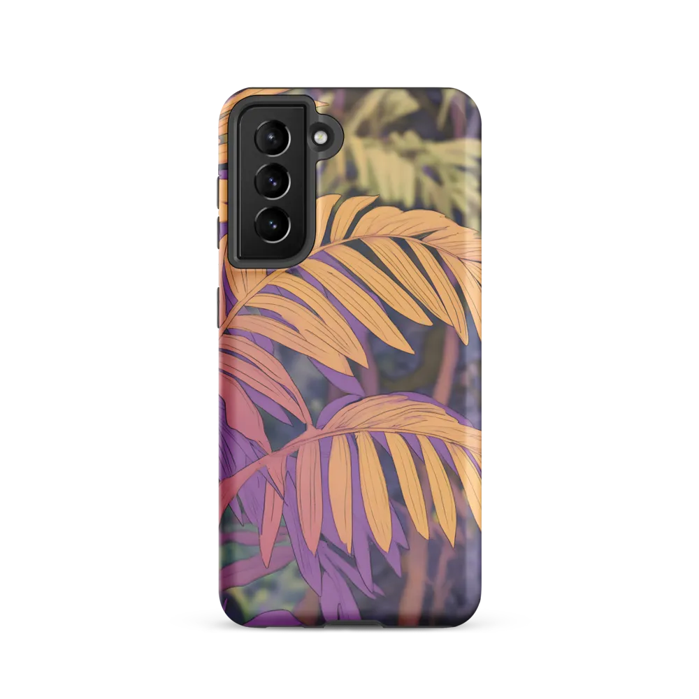 Harmonious Leaves in Digital Twilight