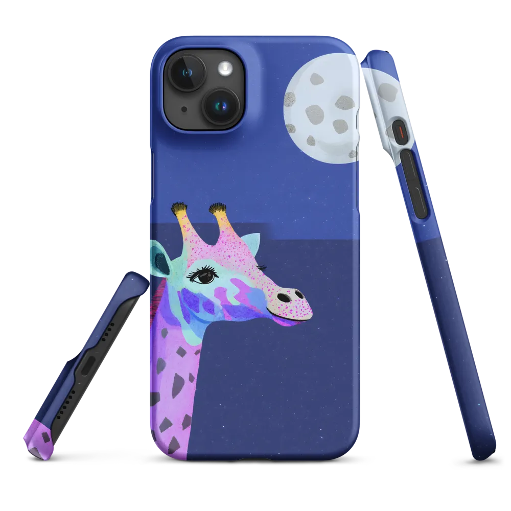 Whimsical Giraffe Under the Stars