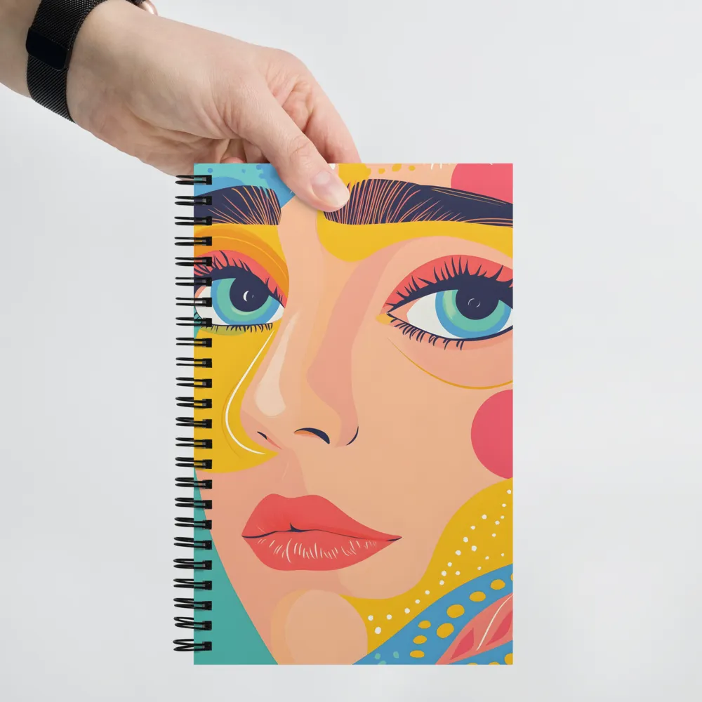 Radiant Reflections | Spiral Notebook