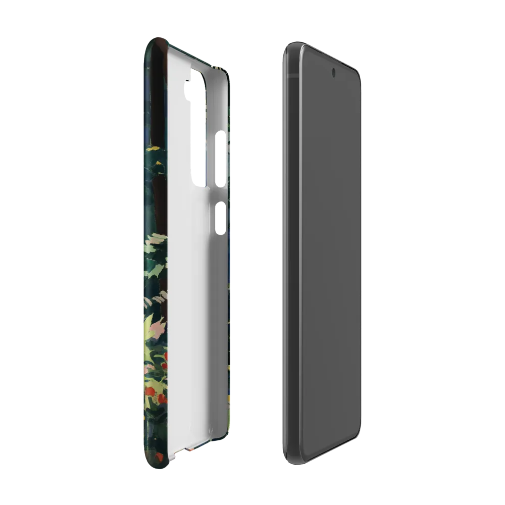 Flight of Light: A Serene Forest | Phone Case |  S21 FE | Snap Case | Matte