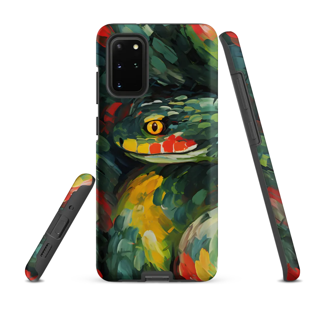 Enigmatic Coils | Phone Case |  S20 Plus | Tough Case | Matte