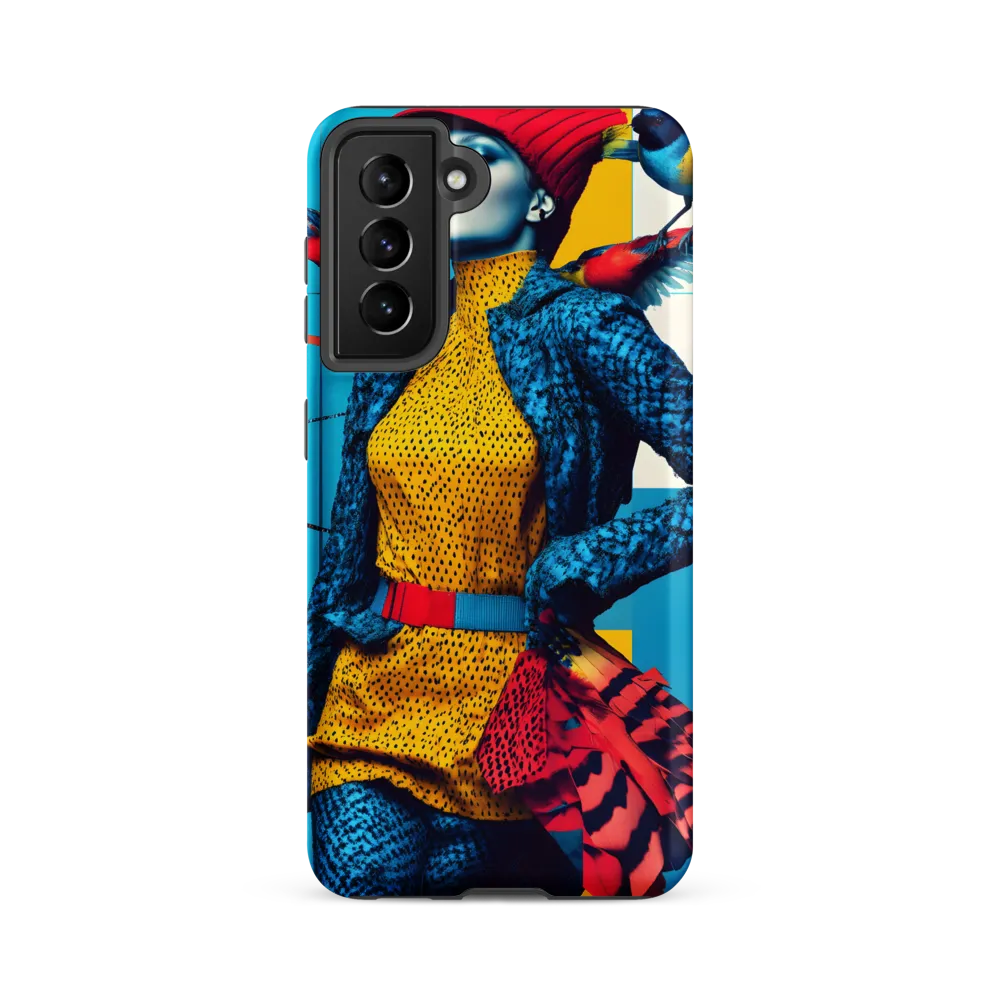 Vibrant Fusion of Nature and Fashion