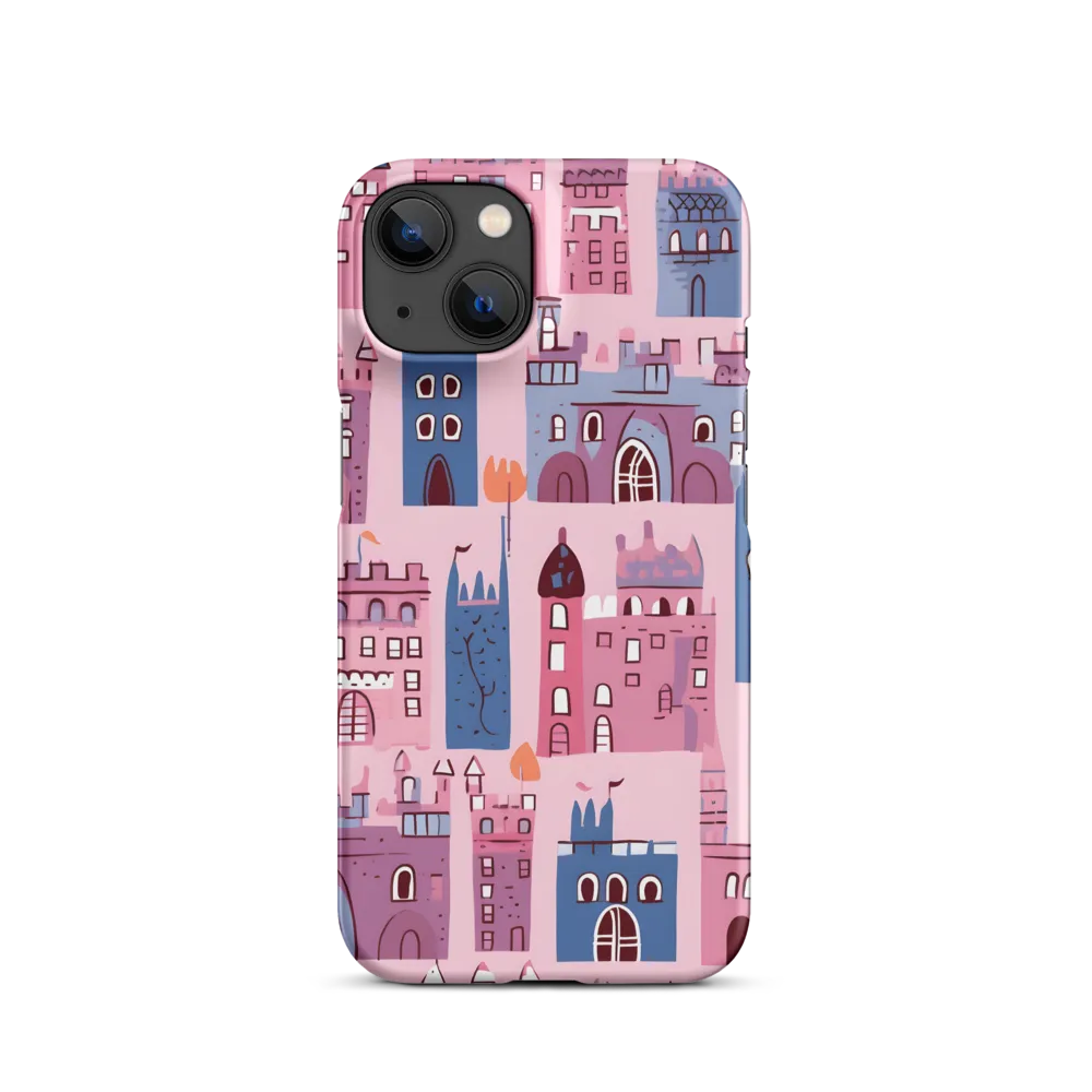 Whimsical Castles: A Playful Tapestry | Phone Case |  14 | Snap Case | Matte