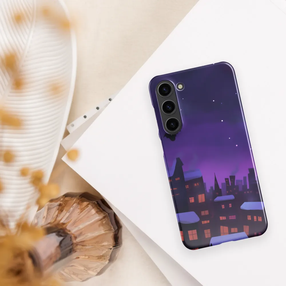 Mystical Night in the City | Phone Case |  S23 Plus | Snap Case | Glossy
