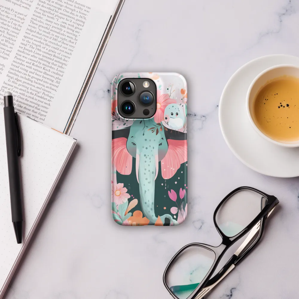 Whimsical Elephant in Bloom