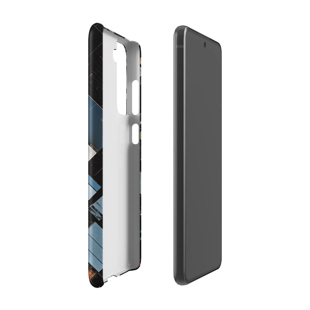 Urban Mosaic from Above | Phone Case |  S21 FE | Snap Case | Matte
