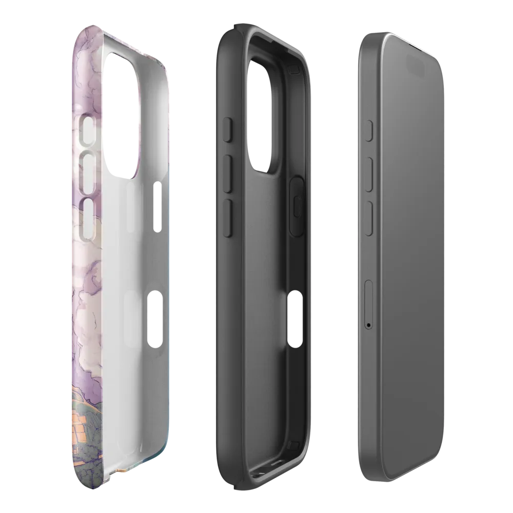 Serenity Over the Coast | Phone Case |  16 Pro | Tough Case | Glossy