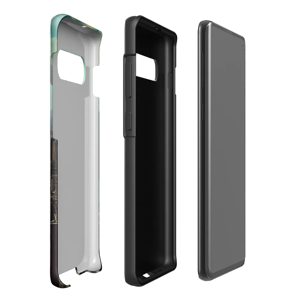 Urban Ruins: A Futuristic Reflection | Phone Case |  S10 Plus | Tough Case | Glossy