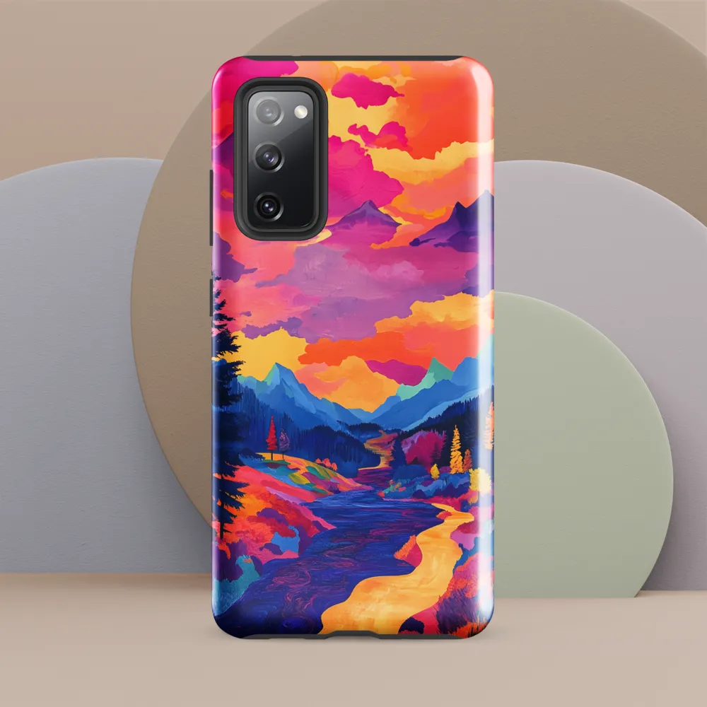 Radiant Serenity: A Surreal Landscape