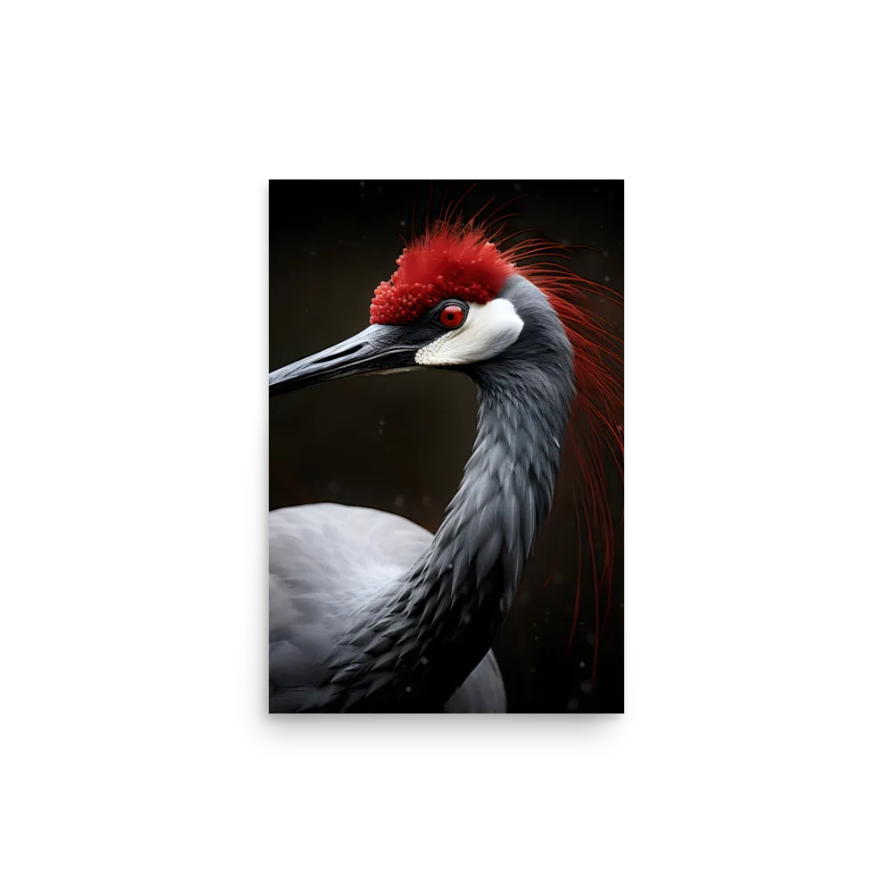 Ember-Crested Elegance | Poster | 12″×18″