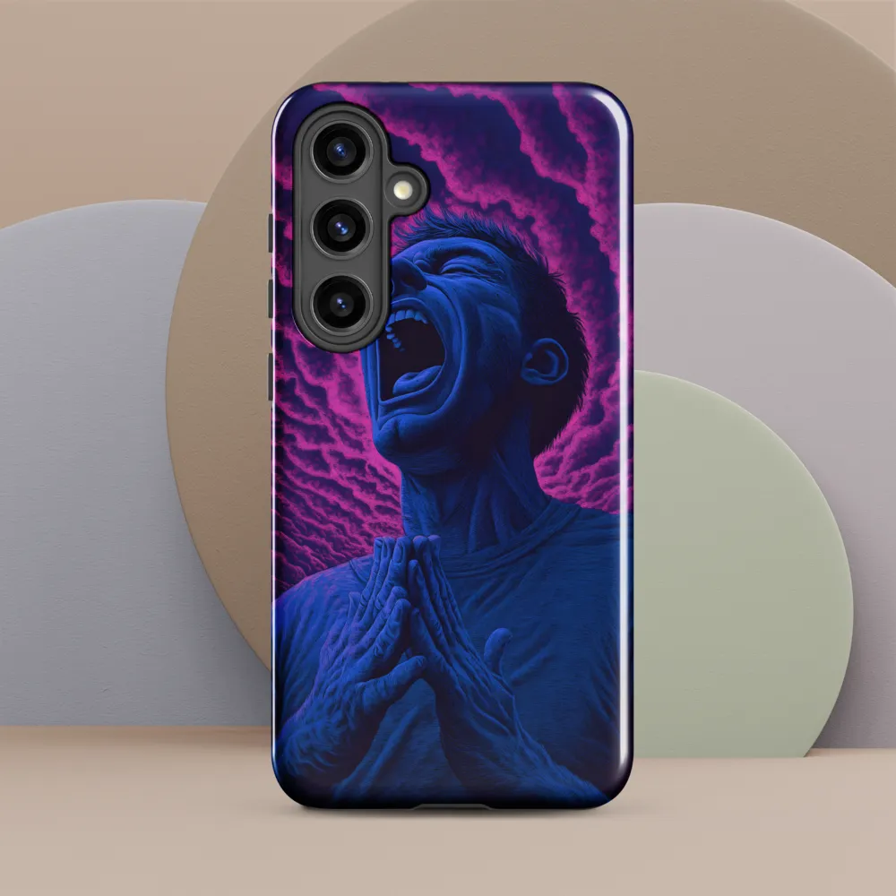 Screams of the Soul | Phone Case |  S24 Plus | Tough Case | Glossy