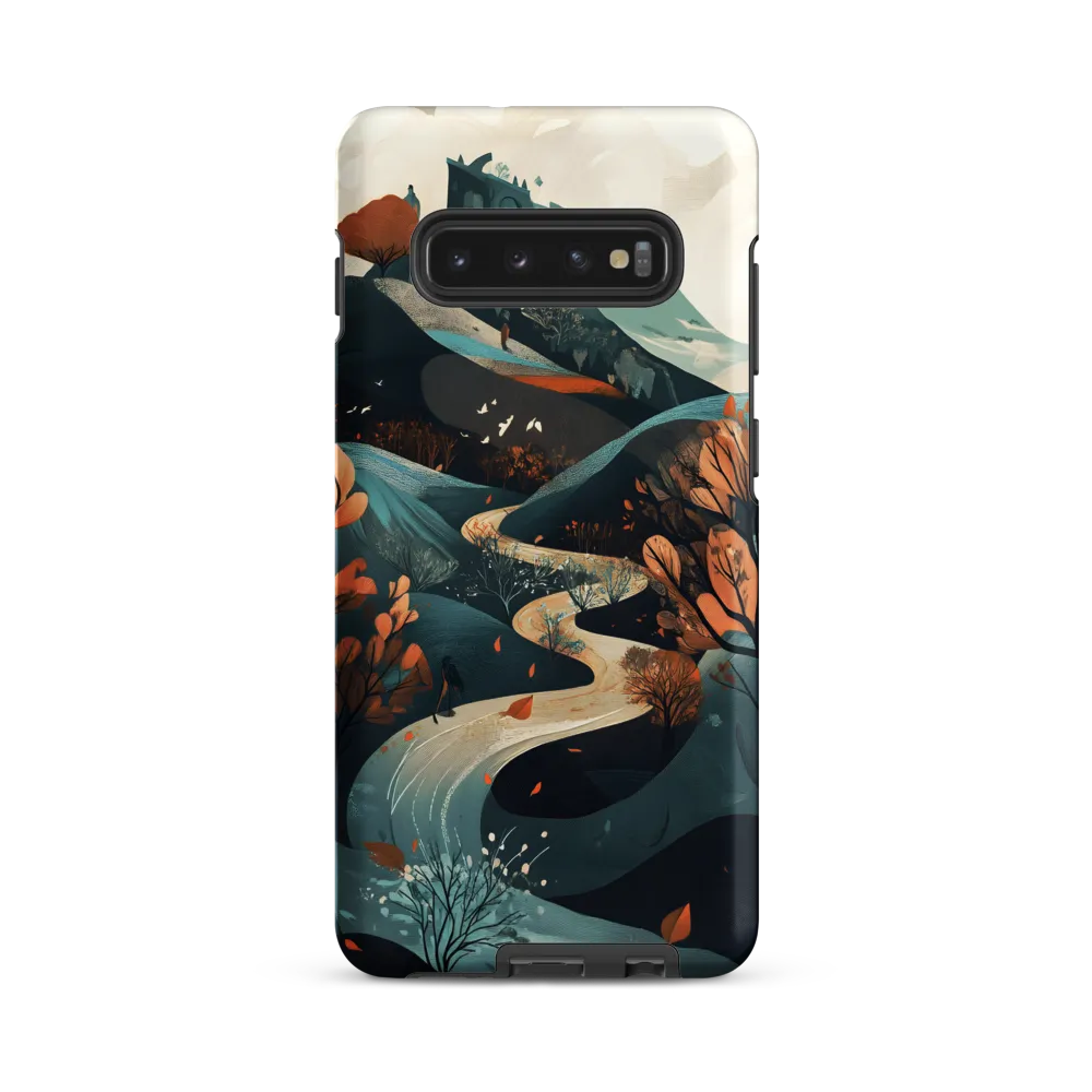 Whispers of Autumn: A Serene Journey | Phone Case |  S10 Plus | Tough Case | Matte
