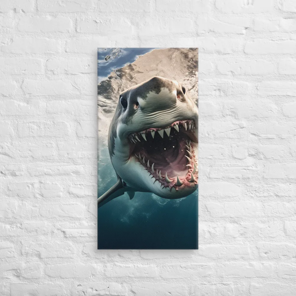 Fierce Majesty of the Ocean | Canvas | 16″×32″