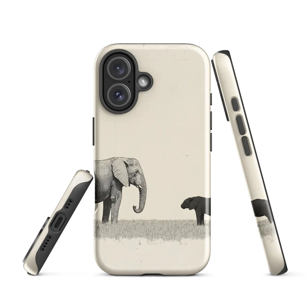 Contrasting Companions | Phone Case |  16 | Tough Case | Glossy