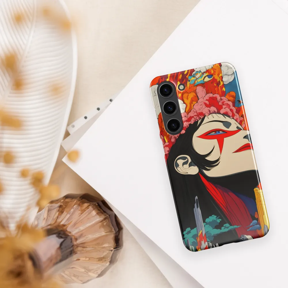 Eruption of Power | Phone Case |  S23 Plus | Snap Case | Glossy