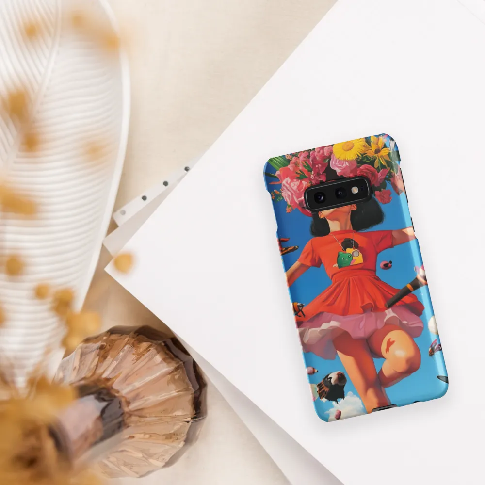 Joyful Whimsy | Phone Case |  S10e | Snap Case | Matte