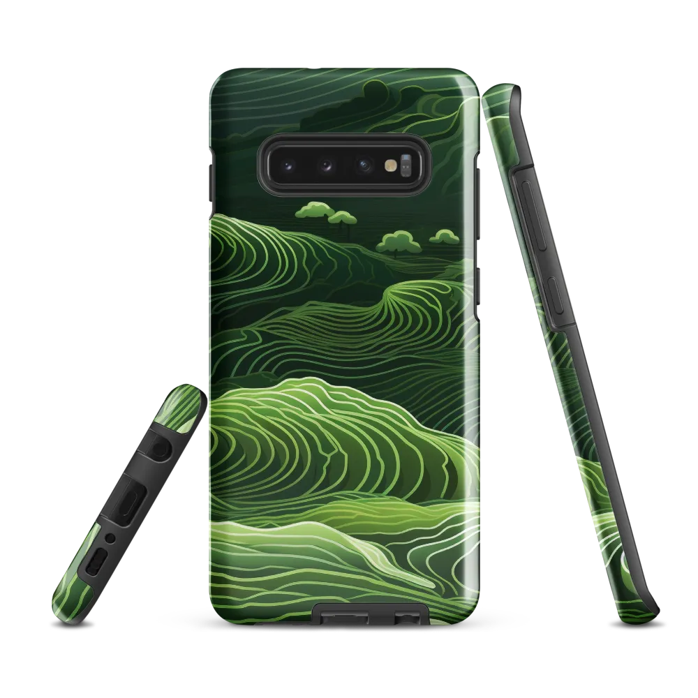 Whispers of Green Hills | Phone Case |  S10 Plus | Tough Case | Glossy