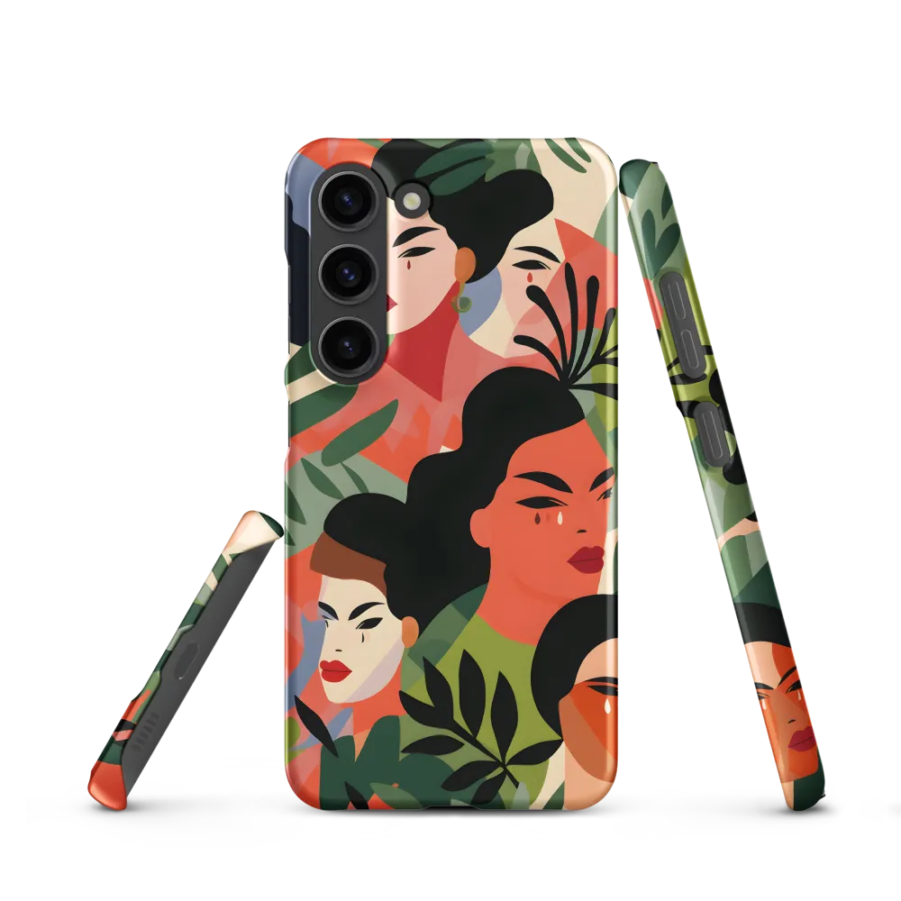 Harmony of Nature and Femininity | Phone Case |  S23 | Snap Case | Matte