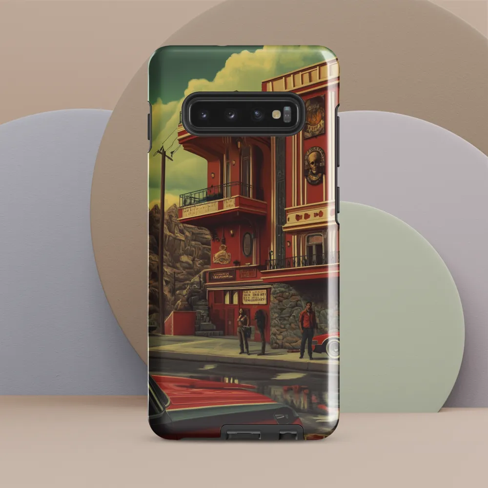 Retro Urban Dreamscape | Phone Case |  S10 Plus | Tough Case | Glossy