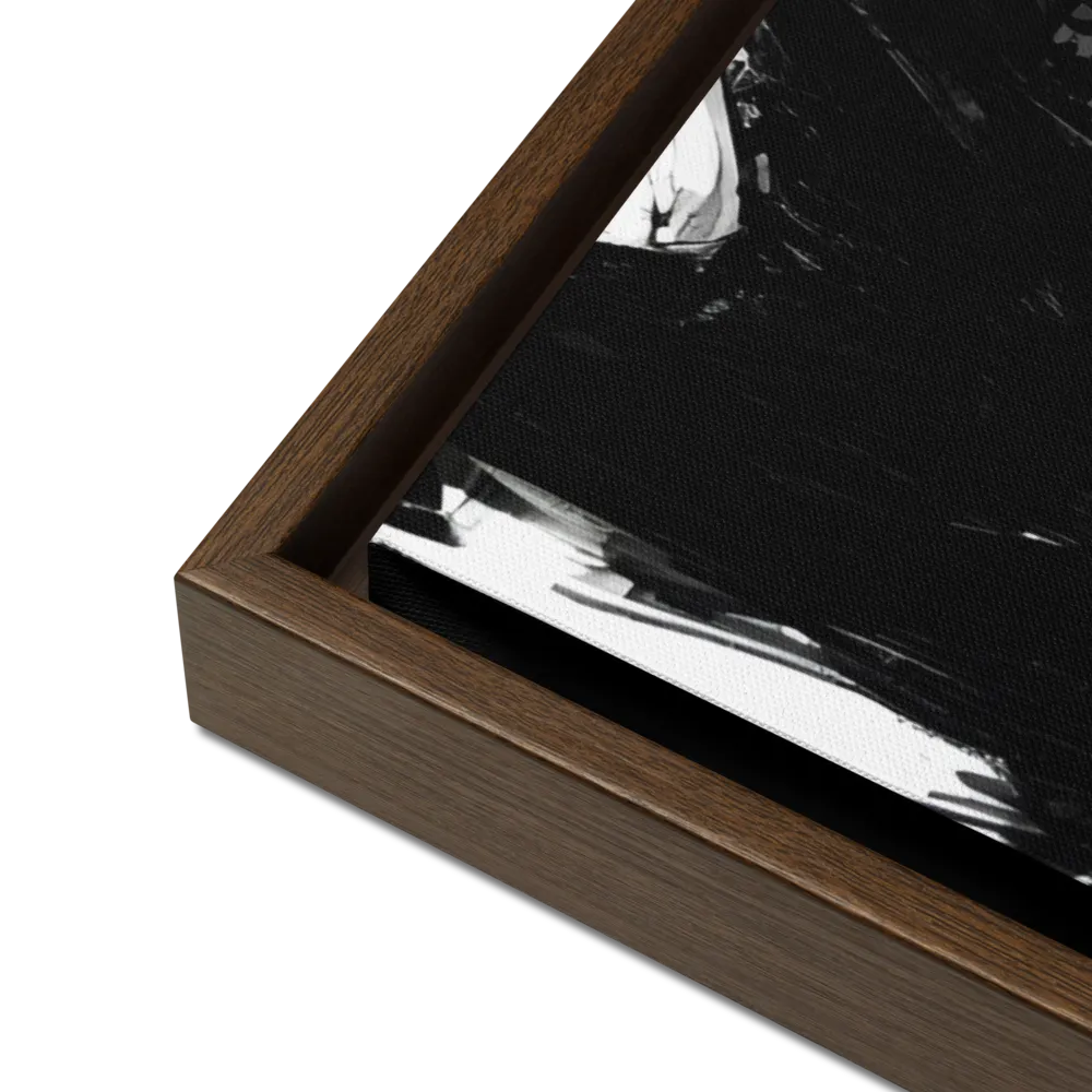Whispers of Nature | Canvas with Brown Frame | 24″×36″