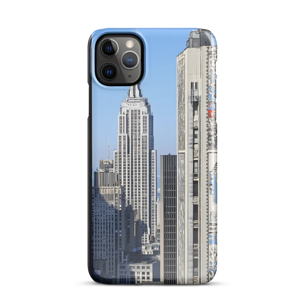 Urban Elegance: New York's Iconic Skyline | Phone Case |  11 Pro Max | Snap Case | Glossy