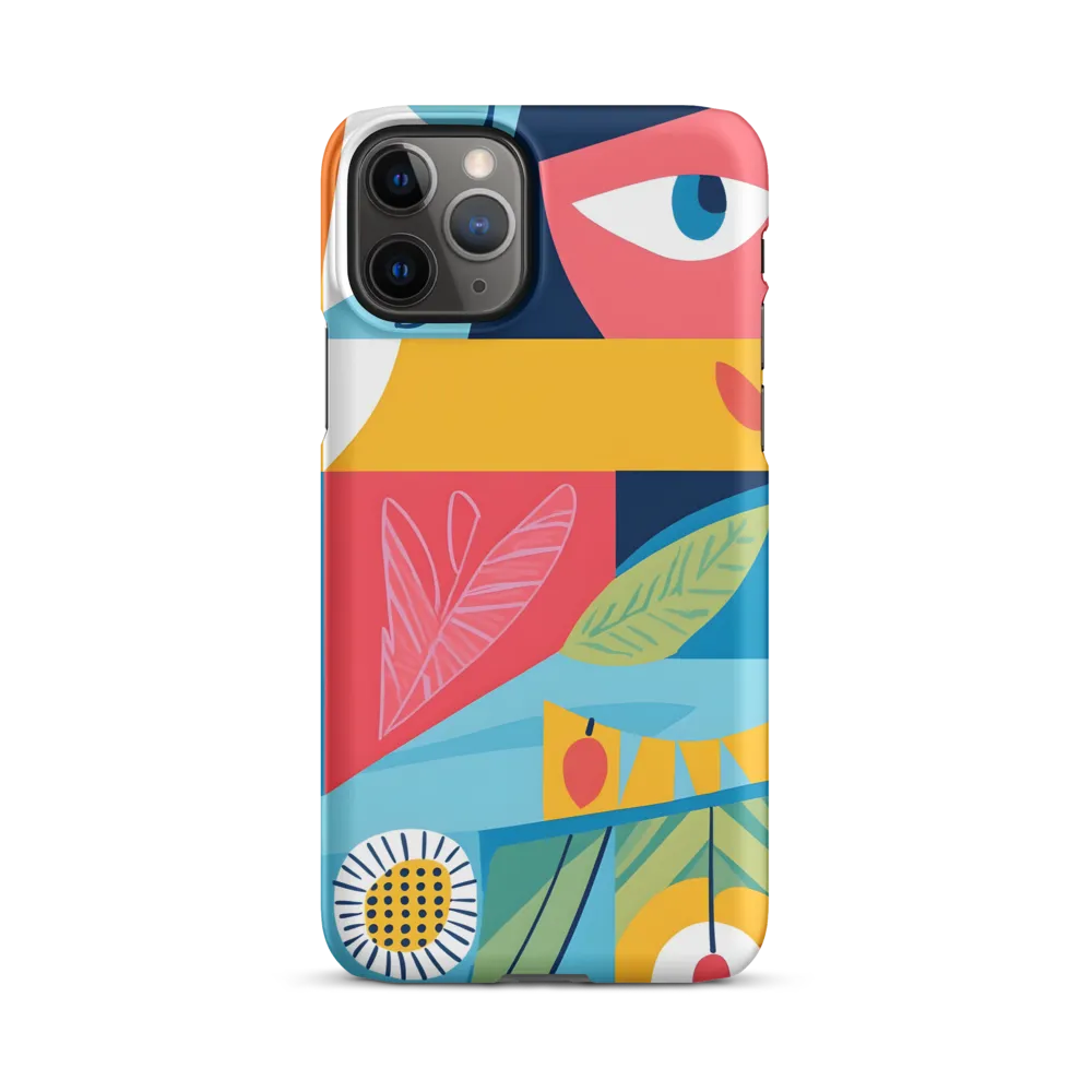 Vibrant Geometric Visage
