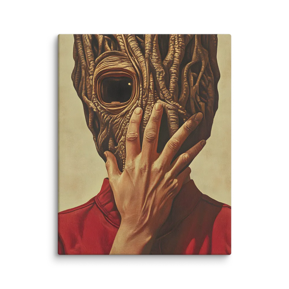The Mask of Roots | Canvas | 11″×14″