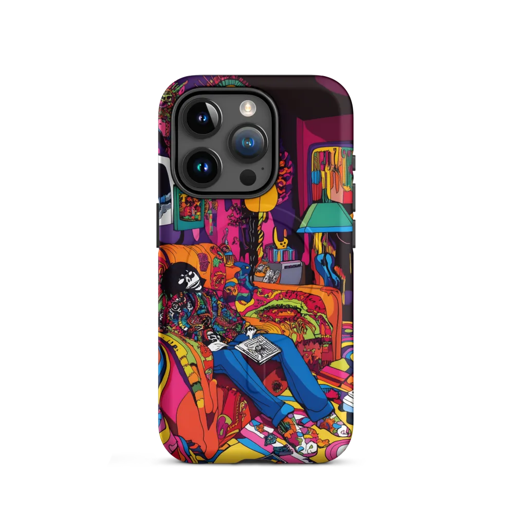 Psychedelic Reverie | Phone Case |  15 Pro | MagSafe® Tough Case | Matte